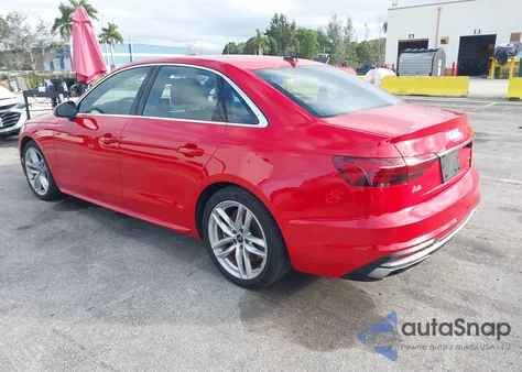 2024 Audi A4 Premium Plus 45 Tfsi S Line Quattro S Tronic из США, поврежденный, VIN WAUEAAF46RN006420